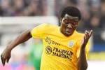 Donsah nel giorno dell'esordio in serie A con la maglia del Verona